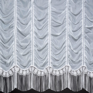 JACQUI VOILE FESTOON WHITE